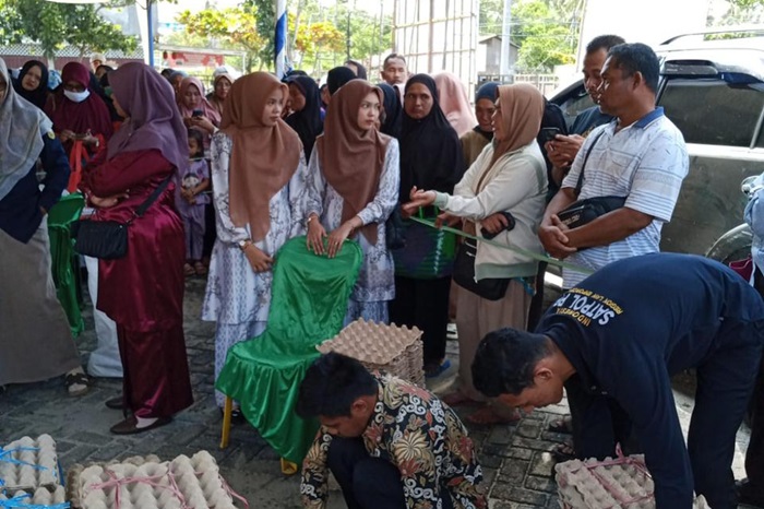 Disperindagkop UKM Riau Gelar Pasar Murah di Inhu, Inhil dan Bengkalis.